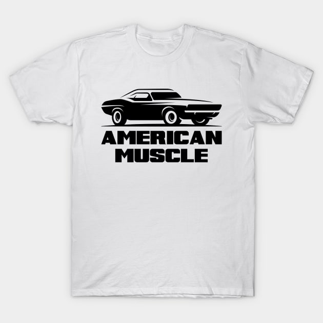 American Muscle T-Shirt by Dosunets